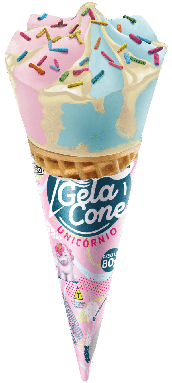 Gela Cone Unicórnio