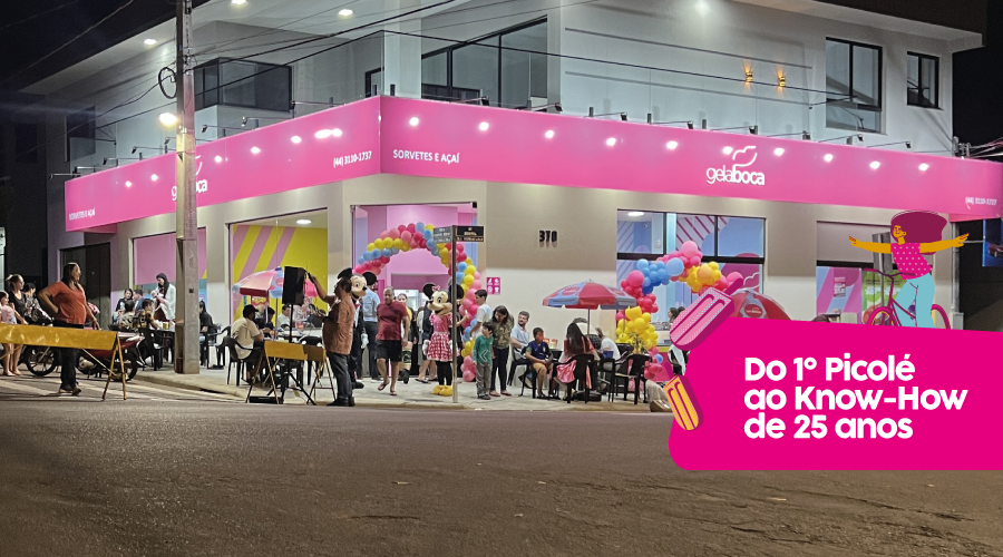 Do 1º Picolé ao Know-How de 25 anos