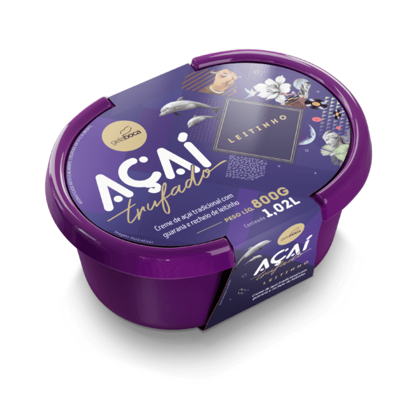 Gela Boca - Açaí Trufado Leitinho