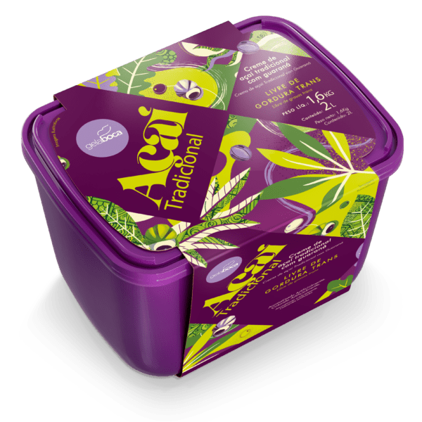 Gela Boca - Açaí Tradicional 2L