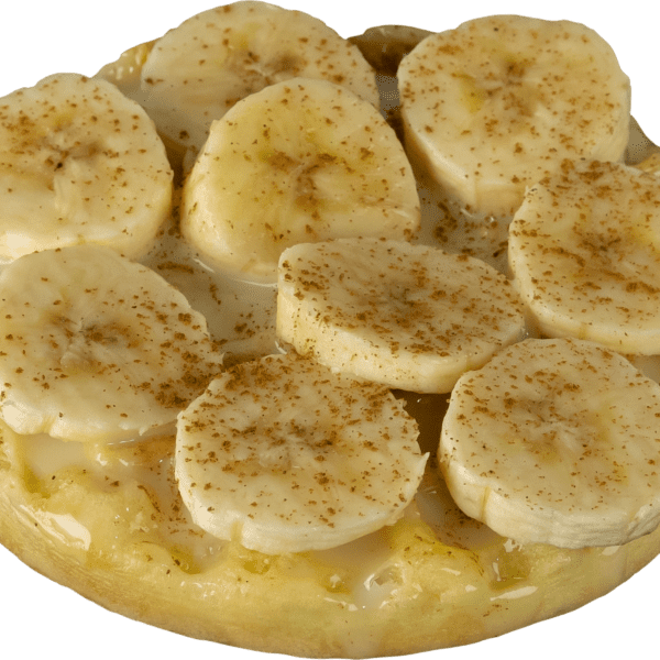 Gela Boca - Waffle Leite Condensado, Banana e Canela