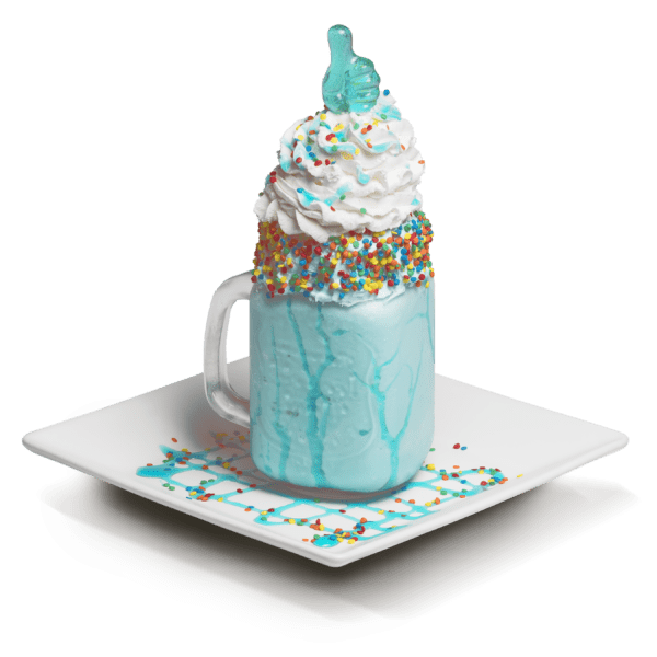 Gela Boca - Milkshake de Caneca Intense Blue