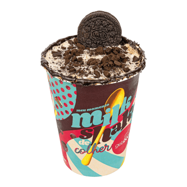 Gela Boca - Milkshake de Colher Oreo