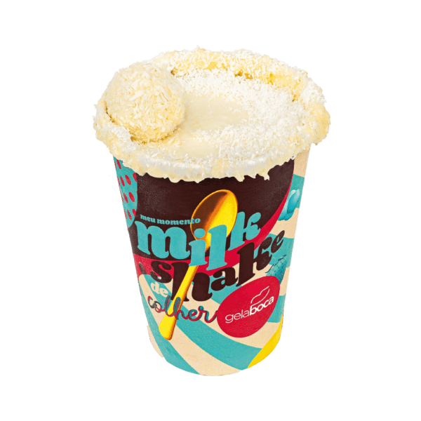 Gela Boca - Milkshake de Colher Rafaello