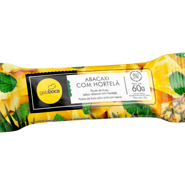Gela Boca - Abacaxi com Hortelã