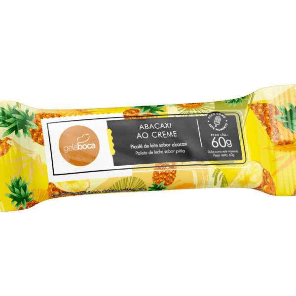 Gela Boca - Abacaxi ao Creme