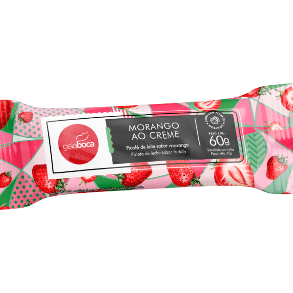 Gela Boca - Morango ao Creme