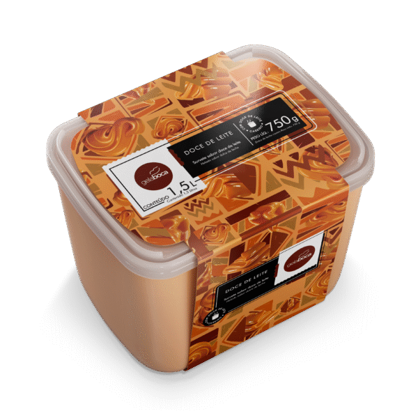 Pote Pop Doce de Leite 1,5L