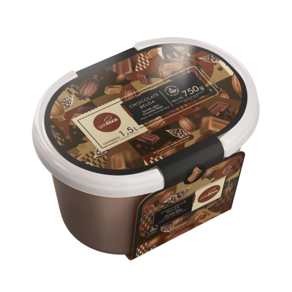 Gela Boca - Pote Super Chocolate Belga